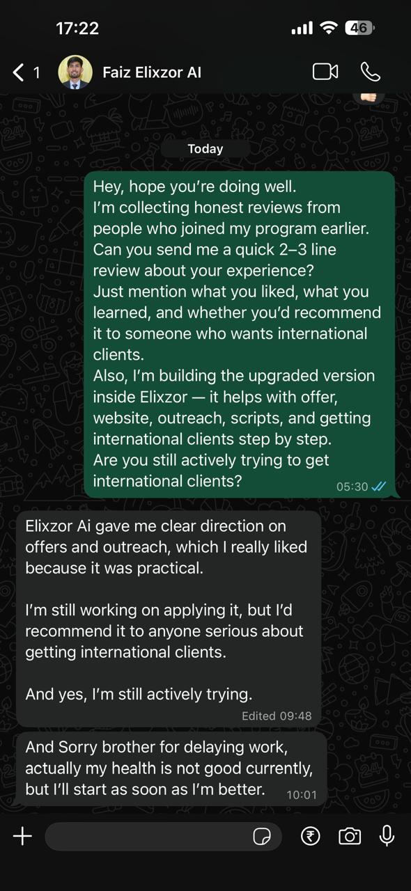 Testimonial